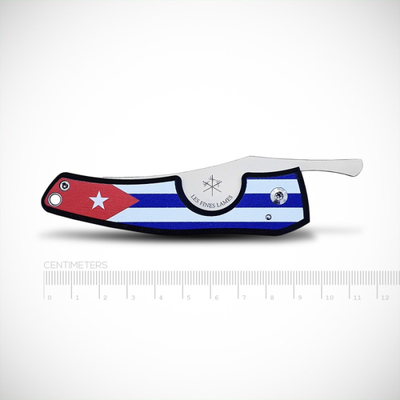 Сигарный нож Le Petit - Flag - Cuba - Dark wood вид 1